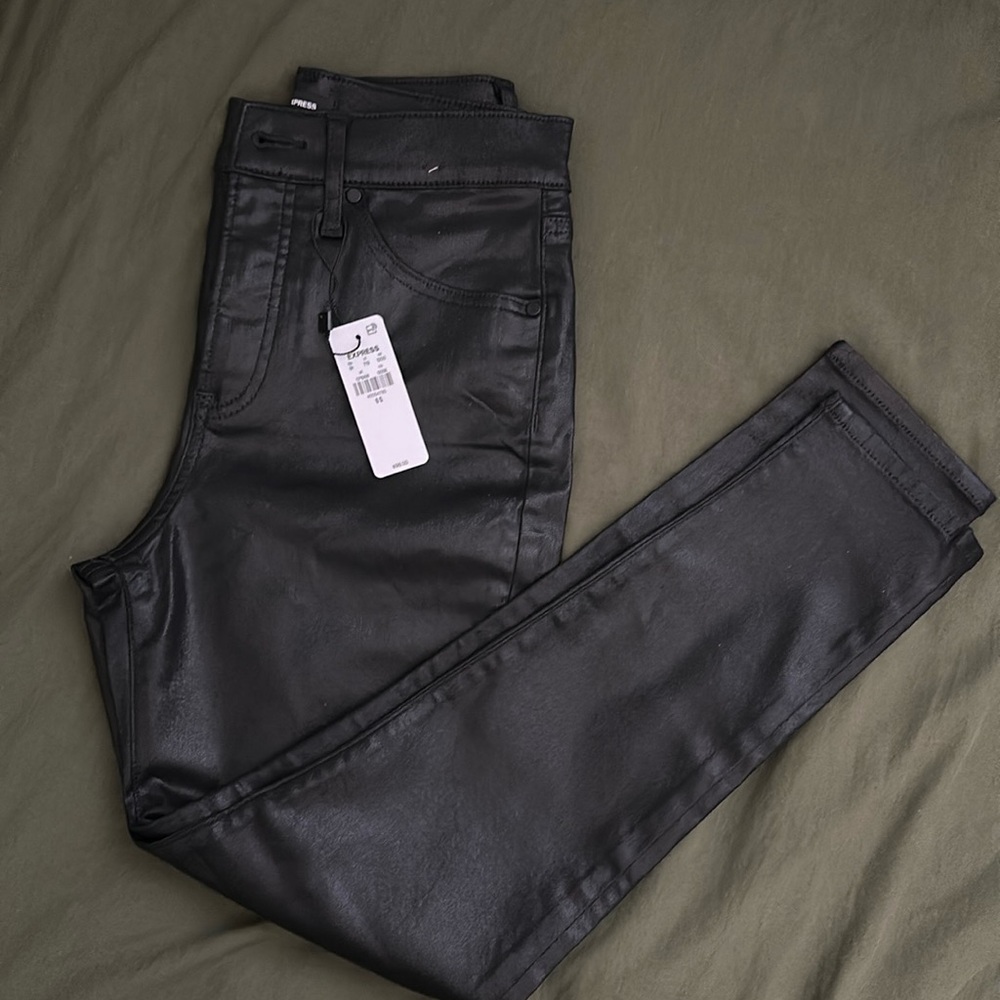 Express Vegan Leather Pants